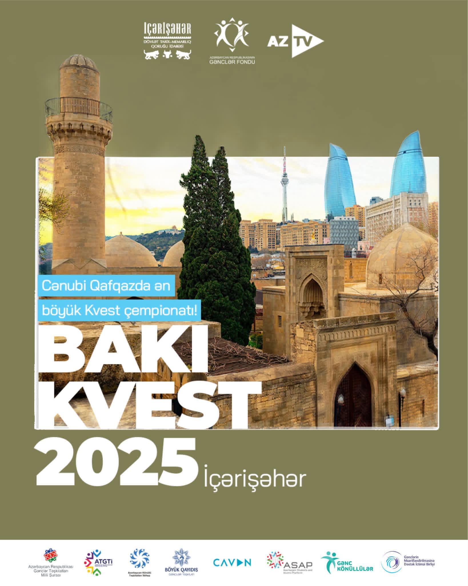 📣 Bakı Kvest 2025 | İçərişəhər: Cənubi Qafqazda ən böyük Kvest Çempionatı!