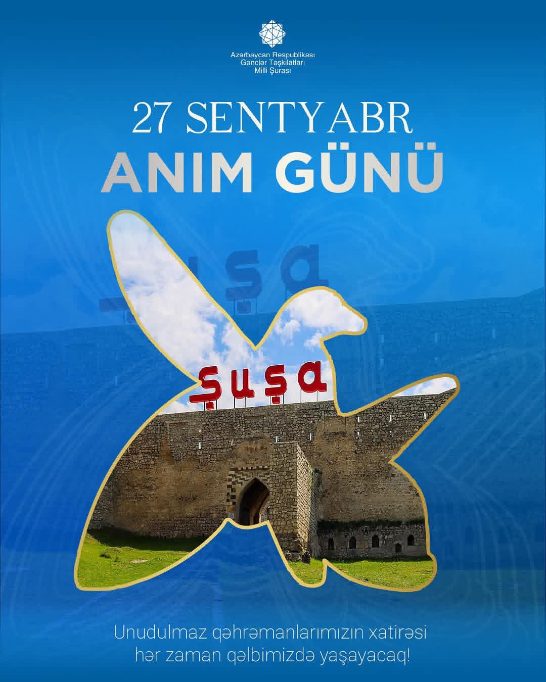 🇦🇿 27 Sentyabr – Anım Günü 🥀