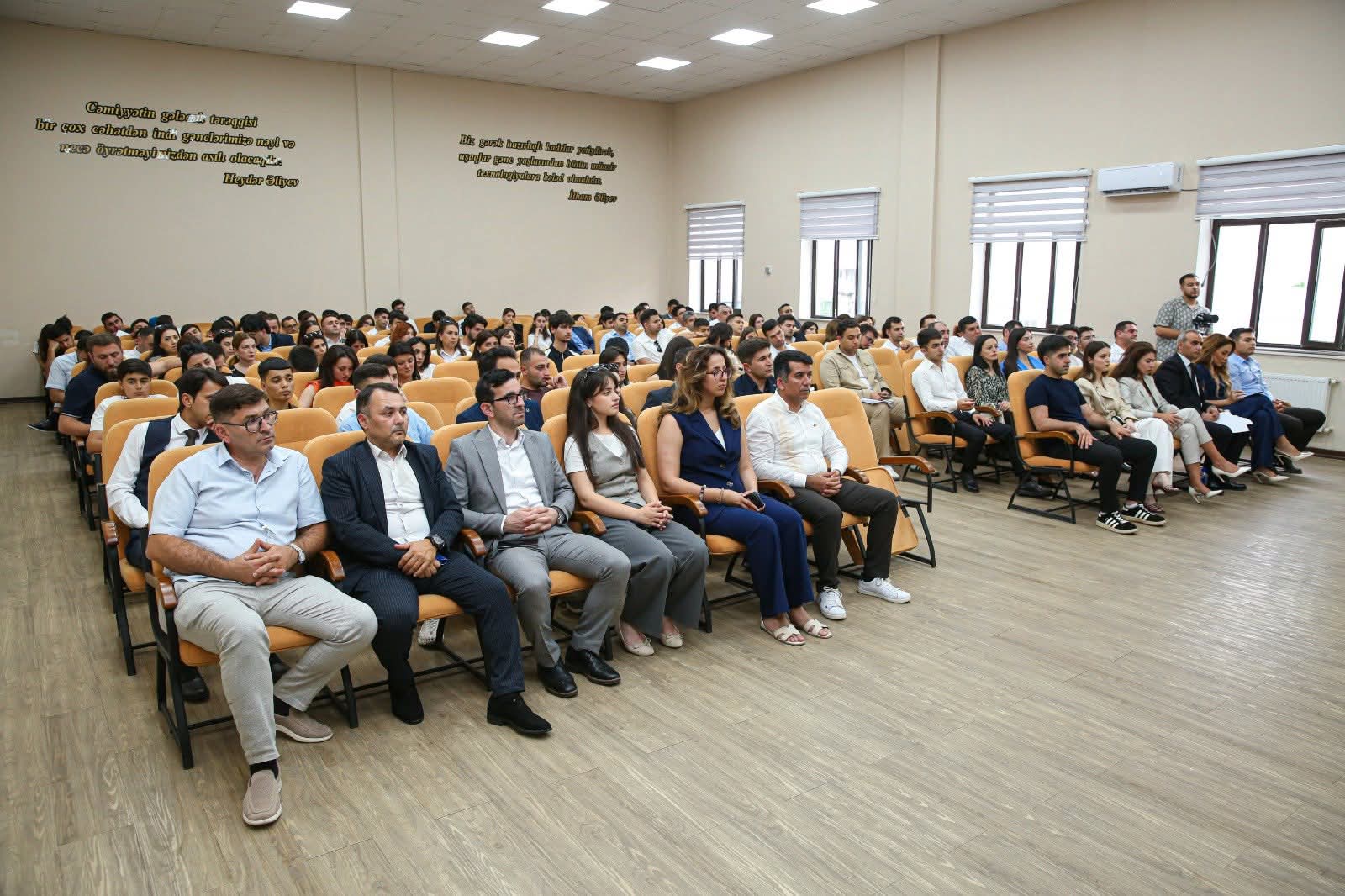Gənclərlə #birlikdə: region gənclərinin təşkilatlarla əməkdaşlıq günü” adlı forum keçirilib.